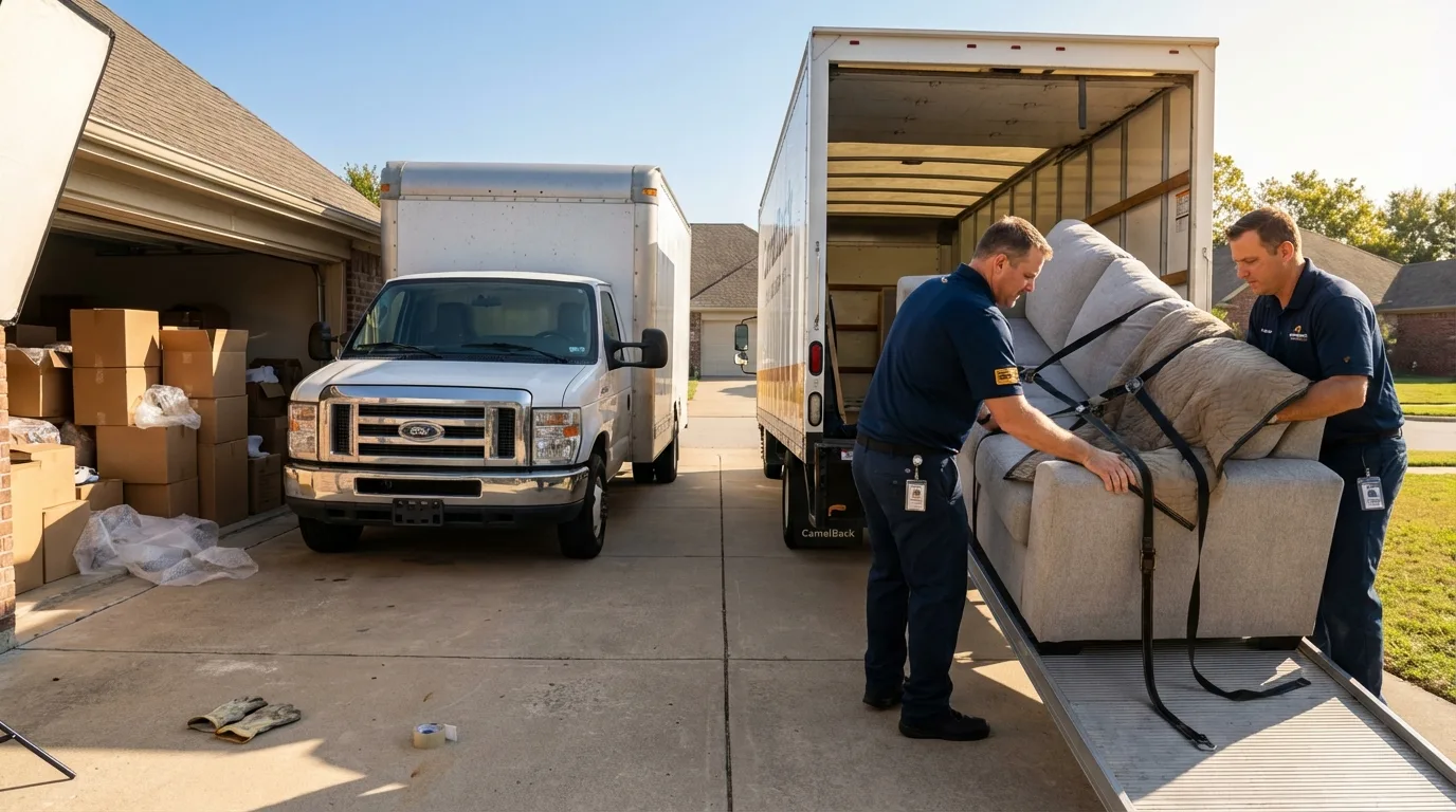 DIY truck vs professional crew comparison in Arizona City